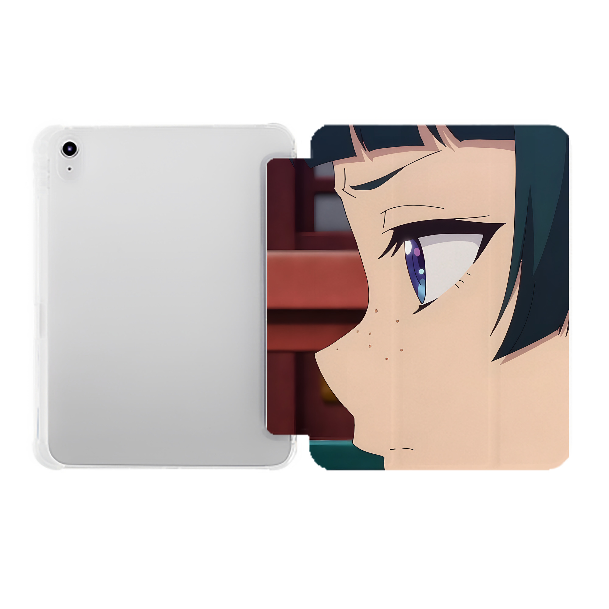 （画像用） 薬屋のひとりごと The Apothecary Diaries IPad ケース ペン収納付き 三つ折りスタンド PUレザー×シリコン 対応機種9.5/10.5/10.9インチ